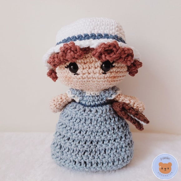 Jane Austen em Amigurumi, Autora de Orgulho e Preconceito