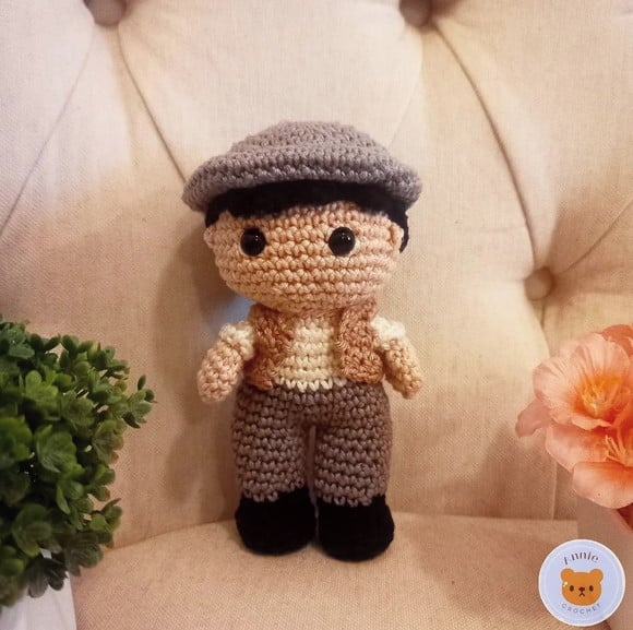 Gilbert Blythe em Amigurumi