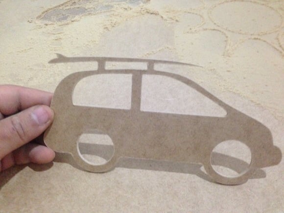 Carro Surf mdf