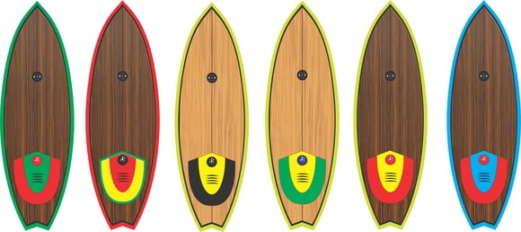 Adesivos Prancha de Surf