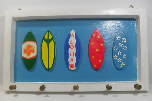 Porta chaves pranchas de surf