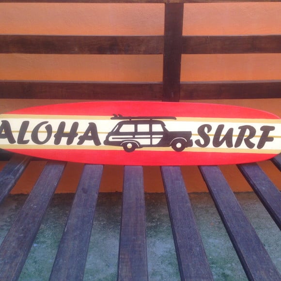 Prancha decorativa 90 cm- Aloha Surf