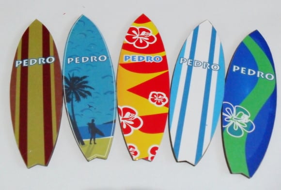 Prancha de Surf Hibiscos 14cm