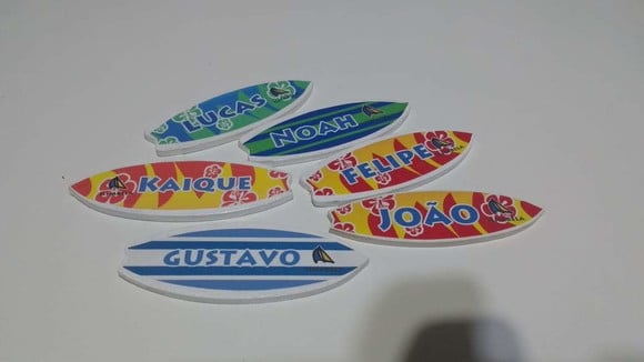 Imã Surf com nome