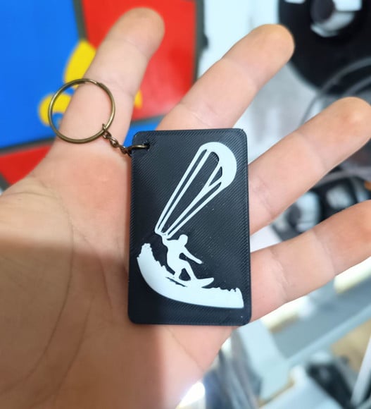 Chaveiro Kitesurf- Pacote com 10 Peças