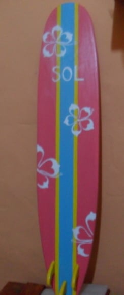 Prancha de surf decorativa 90 cm