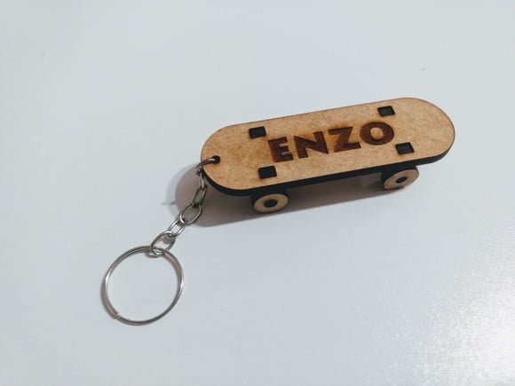 Chaveiro Skate Personalizado Lembrancinha