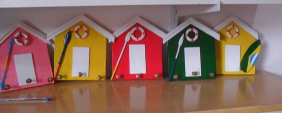 Porta chaves Casinha naútica