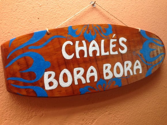 Placa Surf Chalé- 30 cm