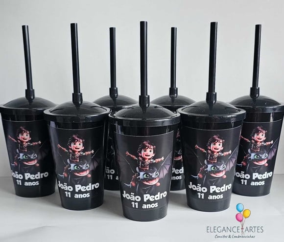 Copo Twister 400ml Como Treinar o Seu Dragão