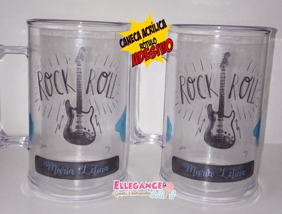 Caneca Rock Roll