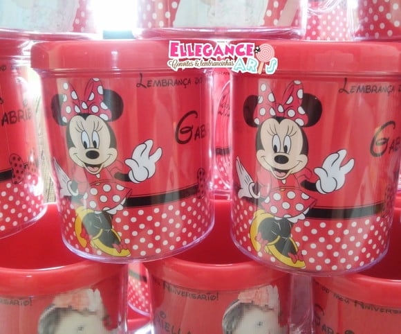 Caneca Minnie Vermelha