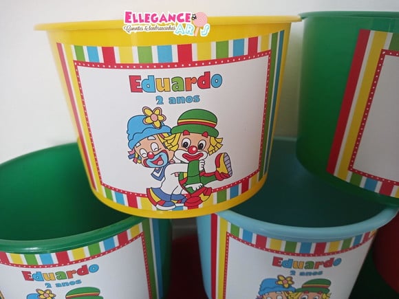 Balde De Pipoca Patati Patata