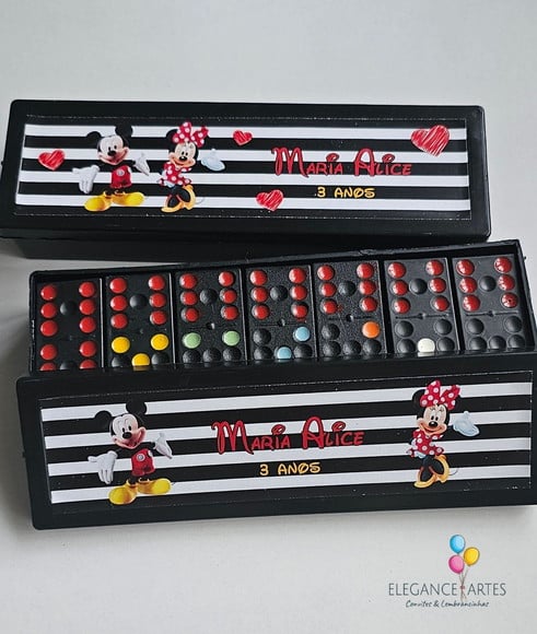 Dominó Mickey e Minnie