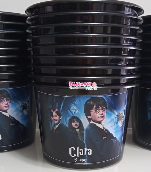 Balde de Pipoca Harry Potter