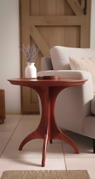 Mesa de Apoio com Inspiração em Sam Maloof